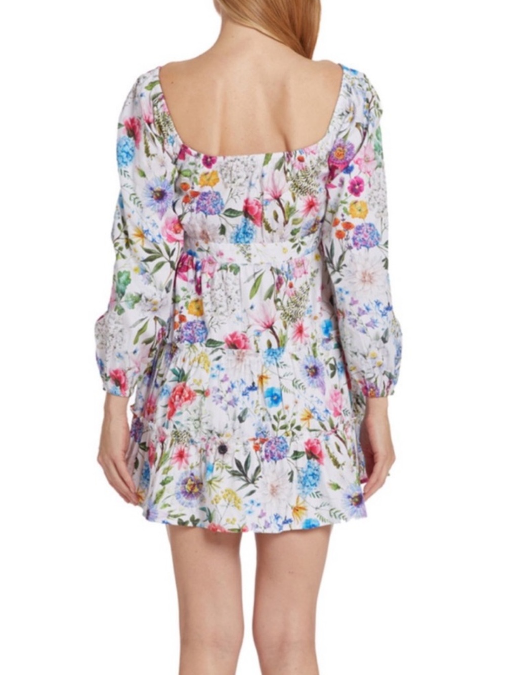 Olivia by LIVRO NWT Cin Cin Mini Dress Floral Garden Medium - Picture 4 of 10